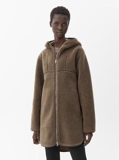 Куртка с капюшоном из искусственного меха Arket