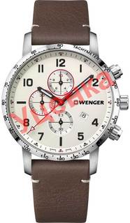 Швейцарские мужские часы в коллекции Attitude Мужские часы Wenger 01.1543.113-ucenka