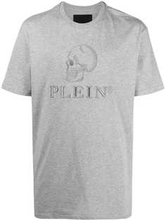 Philipp Plein футболка с вышитым логотипом