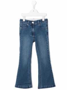 Stella McCartney Kids расклешенные джинсы