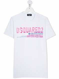 Dsquared2 Kids футболка с логотипом