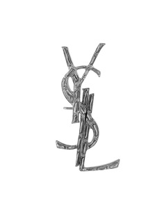 Saint Laurent ушной кафф с логотипом