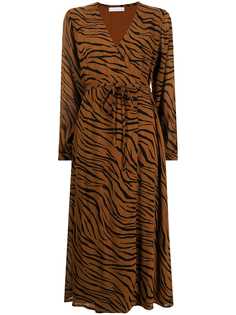 Faithfull the Brand платье Florian с тигровым принтом