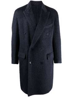 Brioni двубортное шерстяное пальто