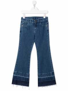 Versace Kids расклешенные джинсы