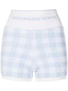 Alexander Wang шорты в клетку гингем Alexanderwang.T