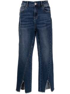 PortsPURE укороченные джинсы с разрезами