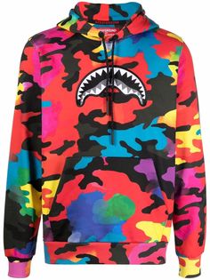 Sprayground худи с камуфляжным принтом
