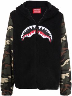 Sprayground худи на молнии с принтом