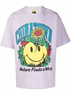Chinatown Market футболка Smiley Planter с принтом