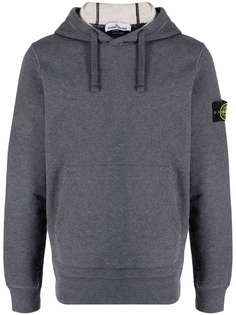 Stone Island худи с нашивкой-логотипом