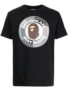 A BATHING APE® футболка Busy Works с логотипом Bape