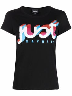 Just Cavalli футболка с логотипом