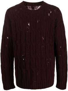 Uma Wang джемпер фактурной вязки