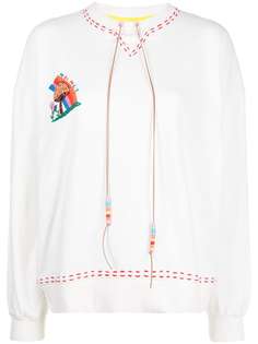 Mira Mikati толстовка с вышивкой