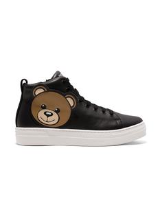 Moschino Kids высокие кеды Teddy Bear