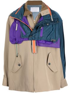 Kolor куртка-рубашка с накладными карманами