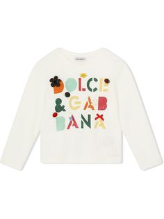 Dolce & Gabbana Kids футболка с аппликацией