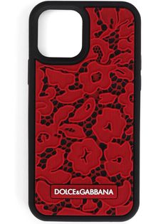Dolce & Gabbana кружевной чехол для iPhone 12 Pro