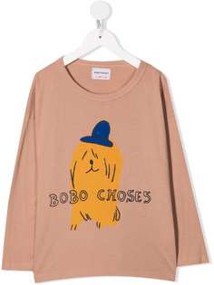 Bobo Choses футболка с длинными рукавами и логотипом