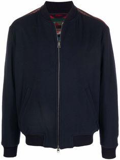 ETRO жаккардовый бомбер с геометричным узором