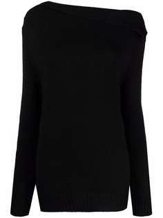 Ann Demeulemeester джемпер с воротником-хомутом