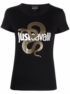 Just Cavalli футболка с логотипом