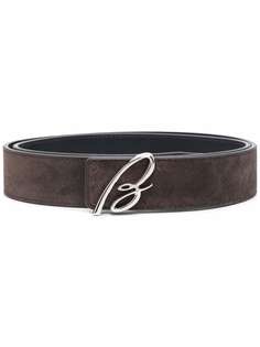 Brioni ремень с пряжкой-логотипом