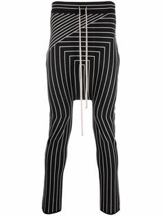 Rick Owens брюки Jogger с низким шаговым швом