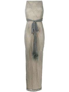 Rachel Gilbert декорированное платье с завязками