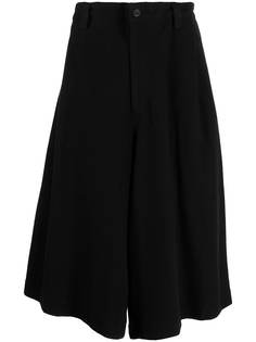 Yohji Yamamoto расклешенная юбка миди со складками