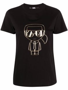 Karl Lagerfeld футболка Ikonik Art Deco