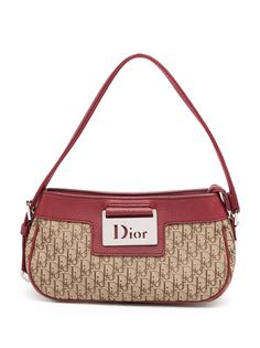 Christian Dior сумка на плечо Street Chic с узором Trotter