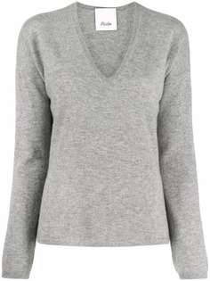 Allude кашемировый джемпер с V-образным вырезом