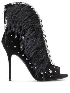 Giuseppe Zanotti ботильоны Charleston на высоком каблуке