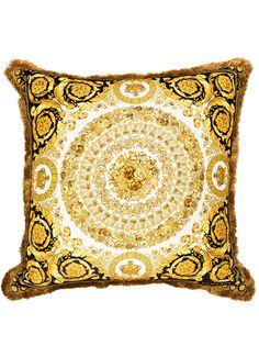 Versace подушка с принтом Barocco Medusa