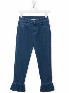 Simonetta джинсы с оборками