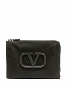Valentino Garavani клатч с логотипом VLogo Signature