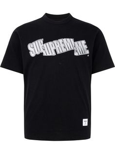 Supreme футболка с логотипом