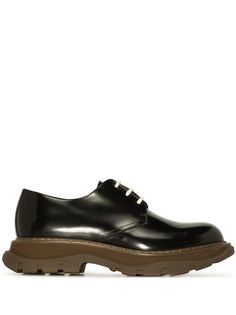 Alexander McQueen туфли дерби Tread