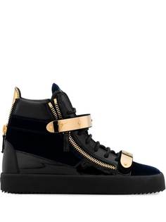 Giuseppe Zanotti высокие кеды Coby