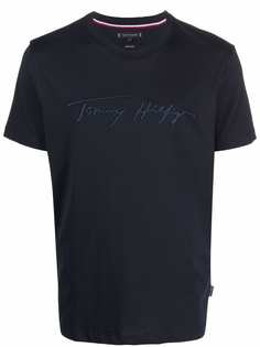 Tommy Hilfiger футболка из органического хлопка с логотипом