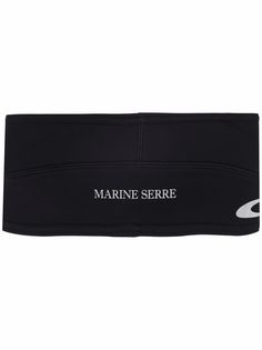 Marine Serre повязка на голову с логотипом