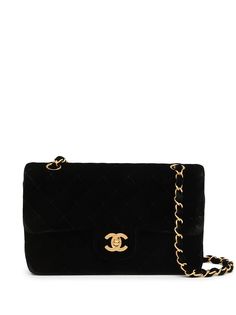 Chanel Pre-Owned маленькая сумка на плечо Double Flap 1995-го года
