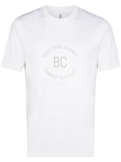 Brunello Cucinelli футболка с логотипом