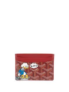 Goyard картхолдер DuckTales с логотипом