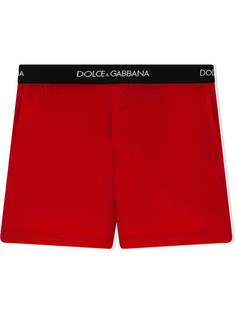 Dolce & Gabbana Kids плавки-шорты с логотипом