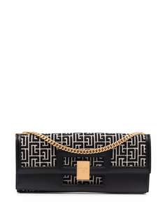 Balmain клатч с монограммой