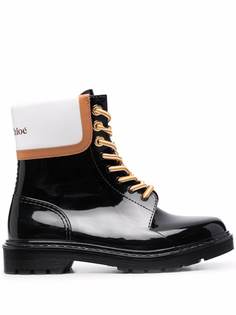 See by Chloé ботинки Florrie на шнуровке