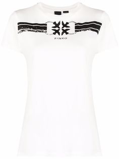 PINKO футболка с логотипом